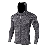 ZDDHOODY Herren Kapuzenpullover Kapuzenjacke Hoodie Slim Fit Moden Sweatshirt Langarm Pullover-Shirt mit Kapuze Sportjacke Outdoorjacke Herren Sweatjacke Hoodie Sweatshirt Kapuzenpulli W