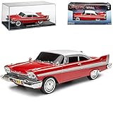 Greenlight Plymouth Fury Coupe Rot Evil Version Christine Stephen King 1956-1958 1/43 M