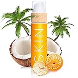 COCOSOLIS Dehnungsstreifen Trockenöl | Bio-Öl um Dehnungsstreifen & Narben Vorzubeugen & zu Reduzieren | Für die Schwangerschaft & bei Schneller Gewichtszunahme/-abnahme | 110ml (Mandarin) (Tangerine)