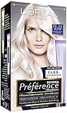 L'Oréal Paris Préférence Coloration Island, 11.11 Sehr Helles Kühles Platinblond, 3er Pack (3 x 1 Stück)