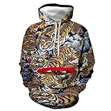 XDJSD Herren Pullover Herren Hoodie Plus Size Jacke Paar Pullover Hoodie Pullover Tig