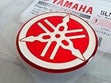 40mm Durchmesser Yamaha Stimmgabel Aufkleber Emblem Logo Erhöht Gewölbt Gel Harz Selbstklebend Motorrad Jet Ski /Atv / Schneemob
