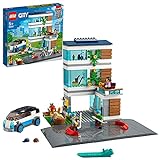 LEGO 60291 City Modernes Familienhaus, Puppenhaus Bauset mit Straßenp