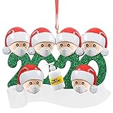 FEIZAO Weihnachtsdeko Holz Weihnachtsanhänger Basteln Weihnachtsschmuck 2021 Hängende Charms DIY Weihnachts Dekoration Holzverzierungen Christbaumanhänger Geschenkanhänger Aufhäng