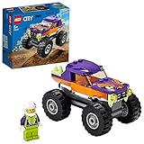 LEGO 60251 City Monster-Truck Spielzeug, Spielzeugauto als spannendes Geschenk für Mädchen und Jungen ab 5 J