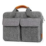 Inateck 13/13,3 Zoll Laptoptasche Hülle Filz Aktentasche kompatibel mit MacBook Air/MacBook Pro 2020 M1-2012/14 Zoll MacBook Pro M1 2021/12,3 Zoll Surface Pro X/7/6/5/4/3