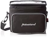 Haberland Classic Lenkertasche, schwarz, 25 x 19 x 13