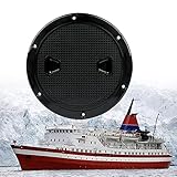 ZhiLianZhao Inspektionsdeckel, rutschfest Versiegelt Lukendeckel für Yachten, mit Konvexes Anti-rutsch-Muster, für Yachten, Schiffe, Wohnmob