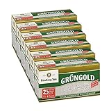 Bünting Tee Grüngold, 25 Tassenbeutel 6er Pack