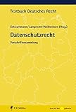 Textbuch Deutsches Recht: Datenschutzrecht: Vorschriftensammlung