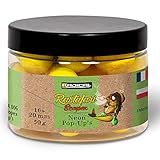 Radical Qualitäts Rastafari Scopex Neon Pop Ups Boilies Angelköder Karpfen Zubehör, Beige, 50g