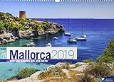 Mallorca ReiseLust 2019, Wandkalender im Querformat (45x33 cm) - Reisekalender Spanien, Balearen mit Monatsk