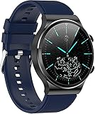 Smartwatch mit Bluetooth Anruf Musikspeicher Fitnesstracker Telefonieren & Whatsapp Funktion für IOS Android Pulsuhr Sp