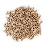 HEIZFUXX Holzpellets White Heizpellets Nadelholz Wood Pellet Öko Energie Heizung Kessel Sackware 6mm 15kg x 65 Sack 975kg / 1 Palette Palig