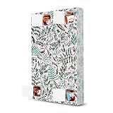 artboxONE Adventskalender mit Produkten von Kinder® Botanical Ferns & Plants Pink Adventskalender N