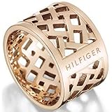 Tommy Hilfiger Damen - Ring 333 Rotgold Emaille 40 cm - 2700744B