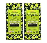 Radico Dunkelbraun 2er-Pack Colour Me Organic Pflanzenhaarfarbe (bio, vegan, Naturkosmetik) dunkelbx2