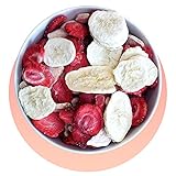 Kultsnack Erdbeere Banane Knusper Mix – Frucht und Kinder Snack für Unterwegs – Müsli Früchte – Bowls Topping – Gefriergetrocknet, Ohne Zusätze, Ohne Zucker, Ungeschwefelt (Vegan, Glutenfrei) (200 g)