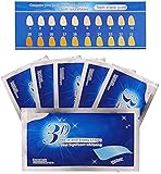 Teeth Whitening Strips,Bleaching Stripes,Zahnaufhellung Zahn Bleaching Strips für Weißere Zähne Zahnweiß Streifen mit Minzgeschmack,Zahnaufhellung weiße Zähne | 14p