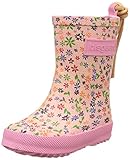Bisgaard Mädchen Flower Gummistiefel, Mehrfarbig (159 Rose-Flowers), 25 EU