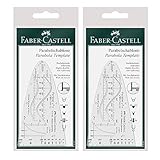 Faber-Castell 172182 - Parabelschablone, 2