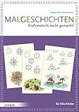 Malgeschichten für Kita-Kinder: Grafomotorik leicht g