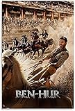 FZSMXH Druck Auf Leinwand 50x70cm Kein Rahmen Film Ben-Hur Pop Geschenk Dekorativer und Bilderdruck Modernes Familienschlafzimmer Dek