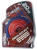 Renegade REN20KIT Audio – Adapter für Kabel (Male/Male, Kabel, Power Adapter, Audio, Ground, Remote, RCA, RCA, Nickel) schwarz, blau,