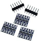 mmtrade | 3x 4-Kanal Pegelwandler Logic Level Converter Shifter 4 Kanal Pegelwandler I2C IIC BiDirektional 5V~3.3V für Arduino Raspberry Pi Mik
