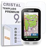 ELECTRÓNICA REY Panzerglas Schutzfolie für Garmin Edge 1000, Displayschutzfolie 9H+ Härte, Anti-Kratzen, Anti-Öl, Anti-B