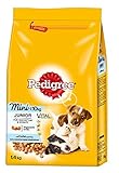 Pedigree Junior Mini Huhn und Reis Trocken Welpenfutter, 1,4 kg