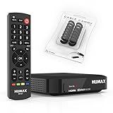 Humax Kabel HD Nano Set mit Cable Candy Beans / HDTV Kabelreceiver Digital / DVB-C Kabelfernsehen in Full HD (1080p) / mit HDMI Anschluss/digitaler Kabelempfang / Schw