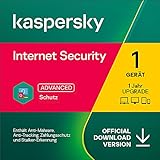 Kaspersky Internet Security 2022 Upgrade | 1 Device| 1 Year | PC/Mac/Mobile | Activation Code by E
