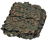 CamoSystems – Tarnnetz – Premium-Serie – 3 x 1,4 m – Braun & Grün – regulärer Schnitt – Nicht verstärkt – Jagd, Fotografie, Affut, Militär, Airsoft, Bushcraft, Schatten, Pergola, Dek