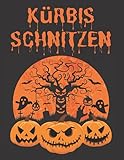 Kürbis Schnitzen: 60 Halloween Vorlagen Herbstbasteln Herbstdeko Kürb