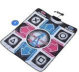 Electronic Dance Mats-Tanzmatt-Doppelspiel for Kinder und Erwachsene,Drahtlose musikalische Tanzmatte Übung Fitness rutschfeste Tanzkissenspiel for FERNSEHER,Spielzeug Geschenk for Mädchen Jung