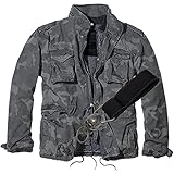 Spaß kostet Armee Feldjacke Winterjacke mit rausnehmbaren Futter zur Frühlingsjacke M65 Army Tarnjacke Größe S - 7XL