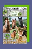 Pferde Geburtstag Karte Grußkarte Reiten Fohlen Foliendruck 16x11cm Plus 4 Stick