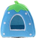 Flyinghedwig Hundebett Carino Fragola Pet Kennel weich Waschbar Doppel-Katze Hund Bett H