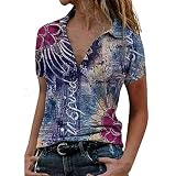 Sweatshirt Damen Oversized Top Shirts Bluse Sommershirt Farbe Oberteile Umweltschützer Tops Tier Motiv Grafik Süße Tee Drucken Tiermotiv Geschenk Bunt Tie-Dye Sport Damen Tunika Teenager M