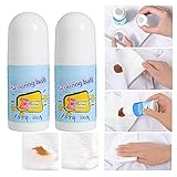 Stain Remover Roller-ball Cleaner Portable Clothes Rust Remover Fabric Rust Stain Remover Stain for Almost All Types of Fabrics, Easily Remove a Variety of Stains (100ML)