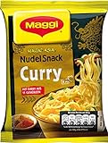 Maggi Magic Asia Nudel Snack Curry, leckeres Fertiggericht, Instant-Nudeln, mit aromatisch-pikantem Curry-Geschmack, 12er Pack (12 x 62g)