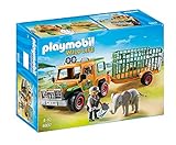 PLAYMOBIL Wild Life 6937 Rangergeländewagen mit Anhänger, Ab 4 Jahren [Exklusiv bei Amazon]