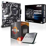 Memory PC Aufrüst-Kit Bundle AMD Ryzen 9 5950X 16x 3.4 GHz, 32 GB DDR4, A520M-K, komplett fertig montiert inkl. Bios Update und g