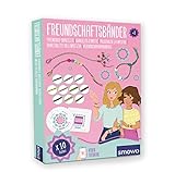 Smowo® Freundschaftsbänder Bastelset zum selber knüpfen - Armbänder basteln für Mädchen - inklusive Anleitung und Video Anleitung