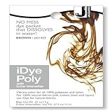 iDye Poly Brown - For Polyester And Nylon Fab
