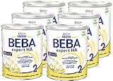 Nestlé BEBA EXPERT HA 2 Hydrolysierte Folgenahrung nach dem 6. Monat, Baby-Milchpulver zur Unterstützung des Immunsystems, 6er Pack (6 x 800g)