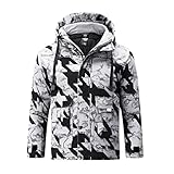 NNGOTD Mantel Herren kurz Jacke Herren schwarz 4XL Sweatjacke Herren Langarm Herren Jacke XL Herren Parka Winter w