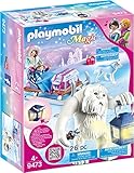 PLAYMOBIL Magic 9473 Schneetroll mit Schlitten und Lichteffekt, Ab 4 J