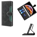 Sundekun GKCCM Flip Hülle Für Archos 60 Platinum Hülle Handyhülle Case Cover [schwarz]